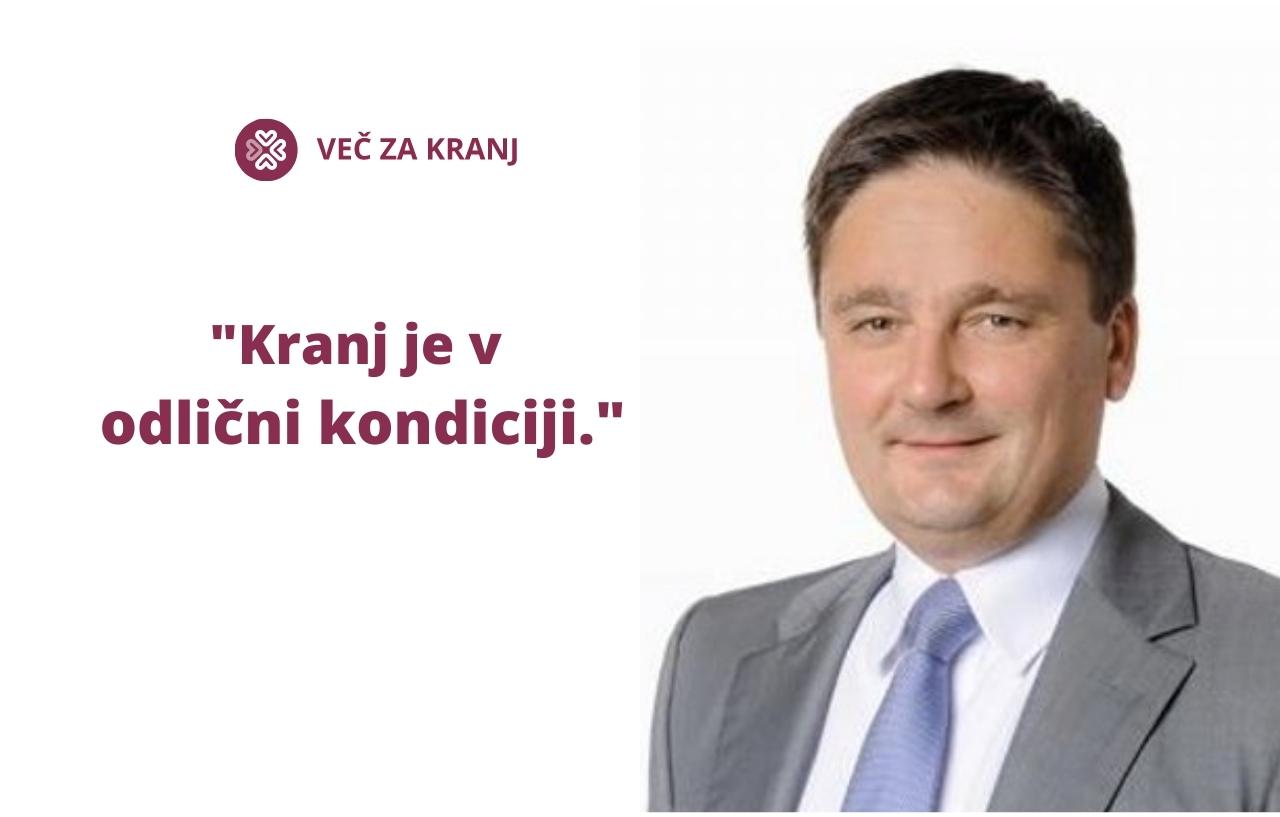 Trilar: Kranj je v odlični kondiciji